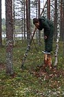 Александра ловит GSM