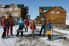 Сахюрта, выход на&nbsp;тренировочный выезд