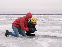 Эол учится барабанить на льдинах Эол учится барабанить на льдинах