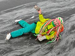 Маша на «макаронном льду» Маша на «макаронном льду»