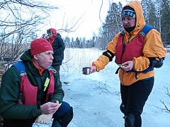 Экспресс-перекус у острова Холмистый Экспресс-перекус у острова Холмистый