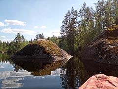 Тестовый проход между камнями Тестовый проход между камнями