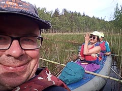 Протока между Мал. Макаровским и Партизанским озёрами Протока между Мал. Макаровским и Партизанским озёрами