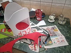 Изготовление шуточного шлема космонавта Изготовление шуточного шлема космонавта