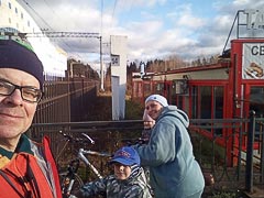 Командное селфи у&nbsp;станции Всеволожская