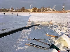 Прорубь для моржевания Прорубь для моржевания